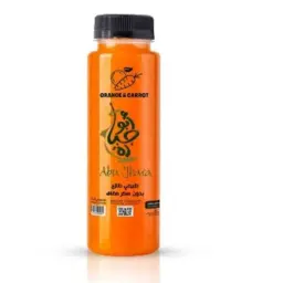 عصير برتقال بالجزر طازج